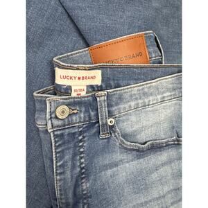 Lucky Brand Blue Jeans Womens 10/30 Distressed Ava Mid Rise Skinny NWOT